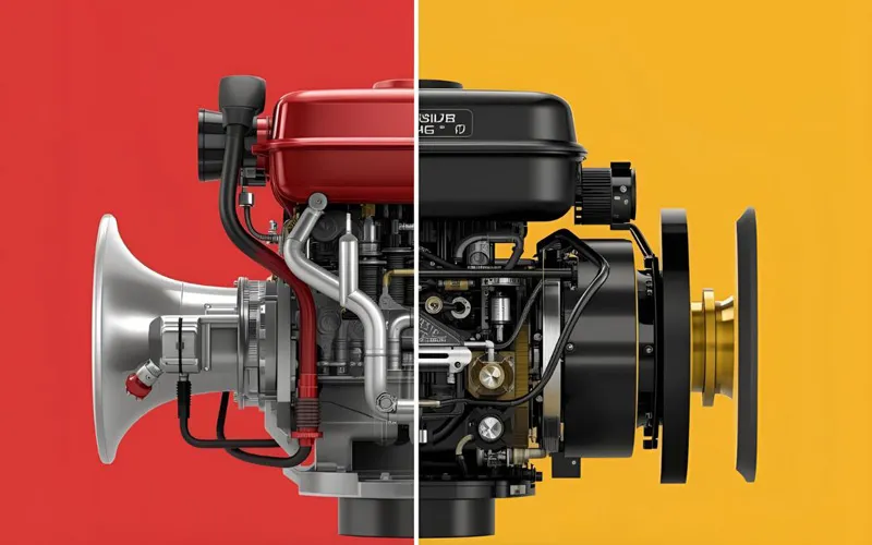 تفاوت موتور بوق با دیزل ژنراتور