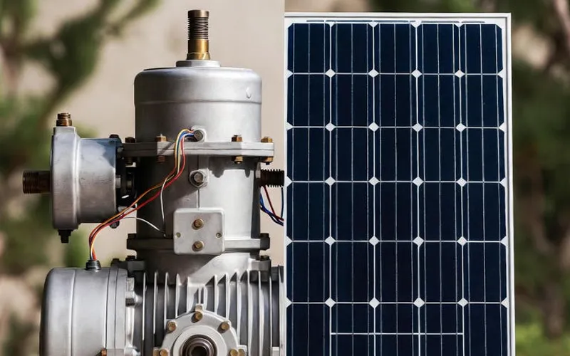 تفاوت موتور برق با پنل خورشیدی