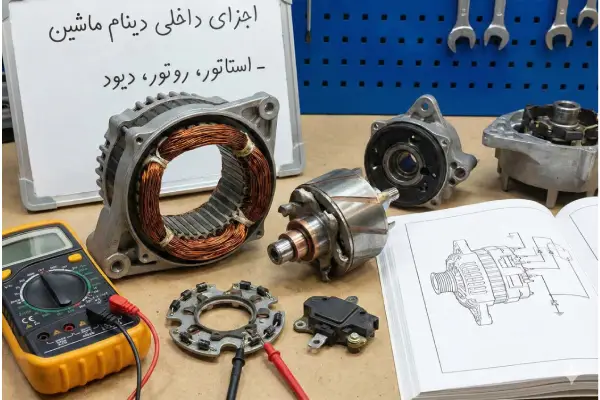 ساخت موتور تولید برق