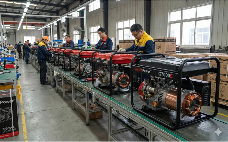 طرز کار موتور برق بنزینی