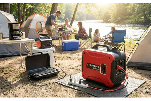 موتور برق مناسب کمپ