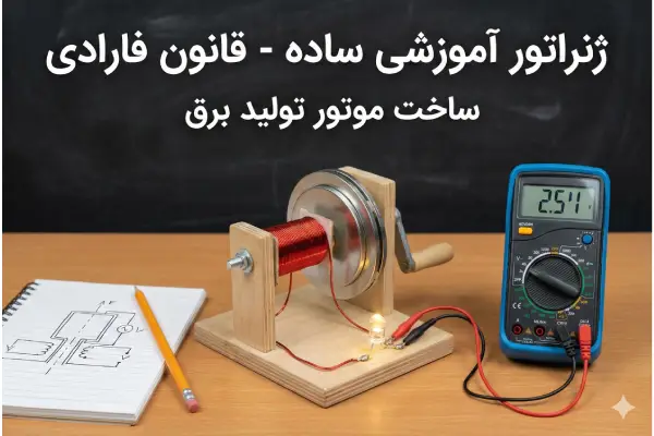 ساخت موتور تولید برق