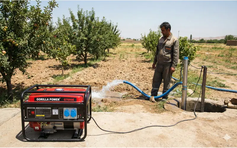 موتور برق مناسب پمپ آب